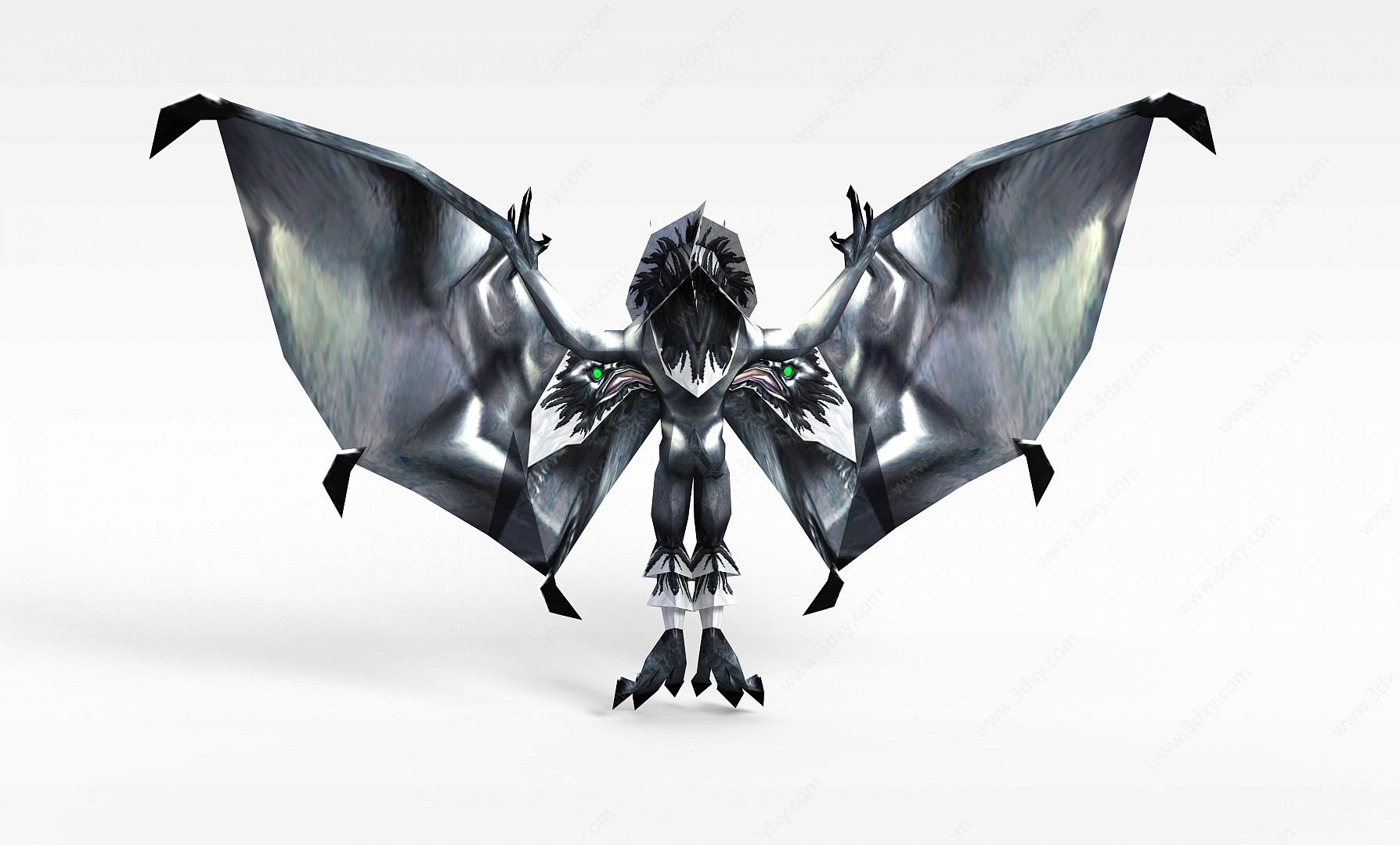 游戏元素蝙蝠兽3D模型