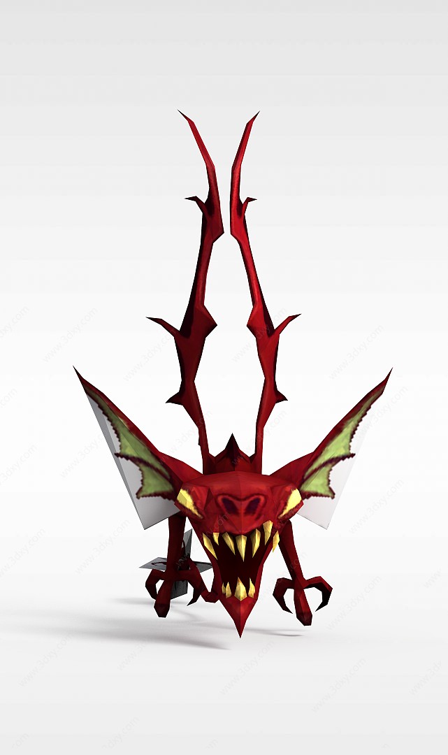 龙子谷游戏动漫角色怪物3D模型