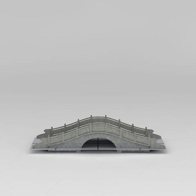 石拱桥3D模型