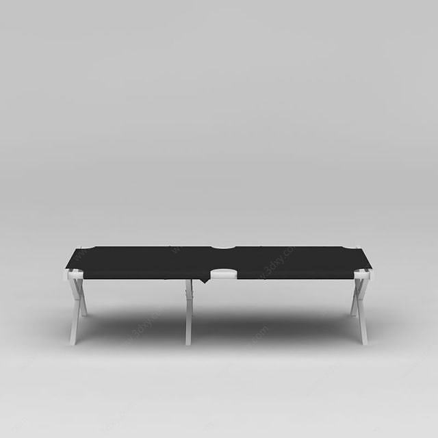 商展休闲长椅3D模型