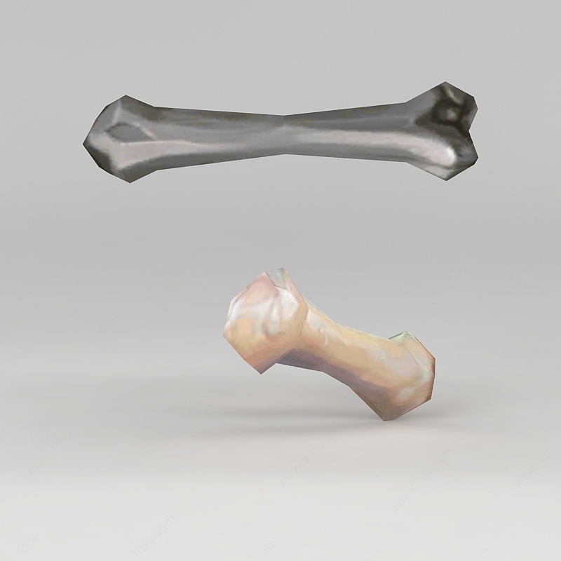 手游道具具装备骨头3D模型