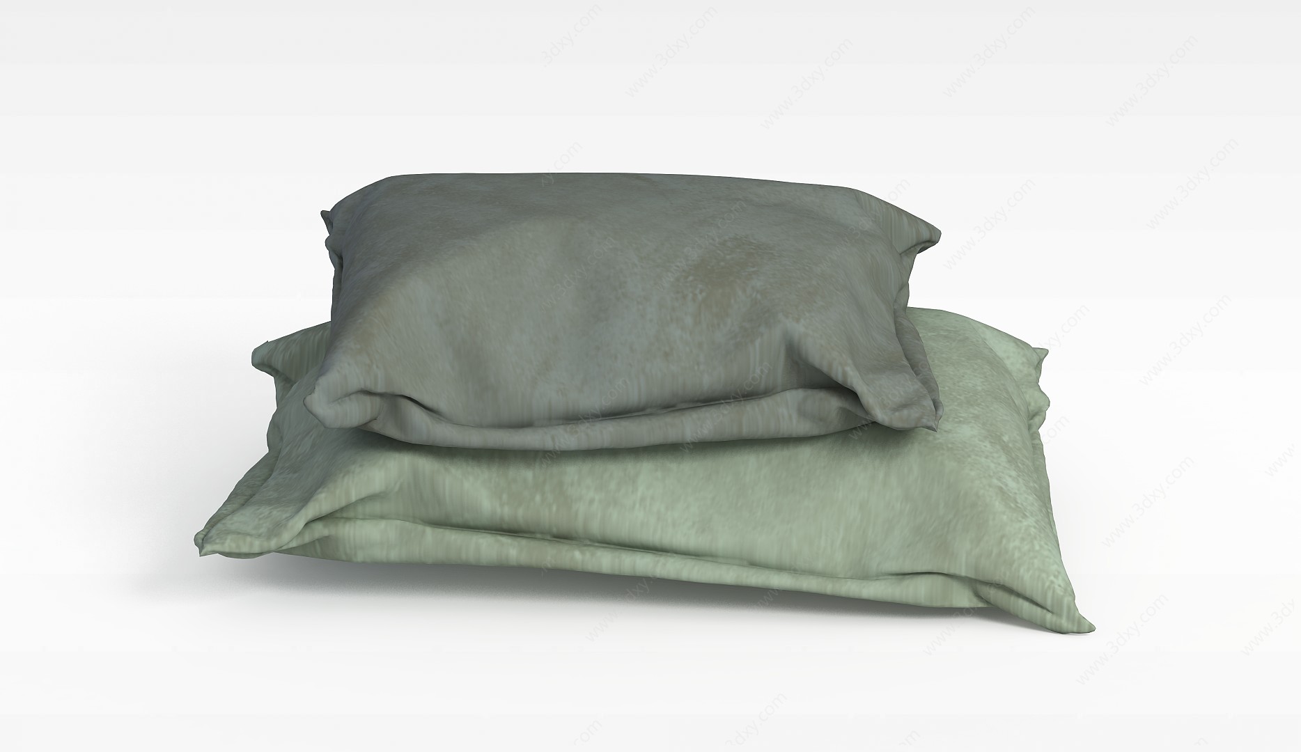 中式枕头软枕3D模型