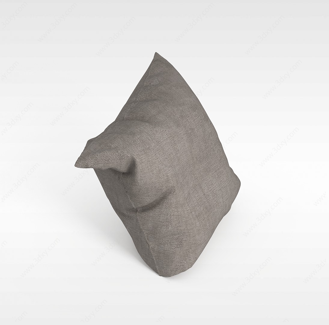 布艺棉麻靠枕3D模型