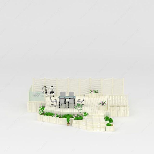 私家花园3D模型