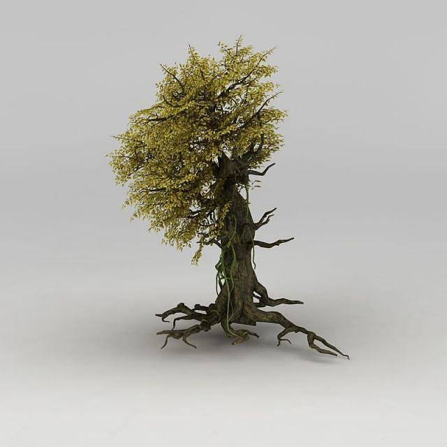 胡杨树3D模型