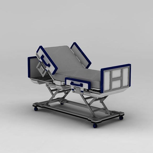 医用病床3D模型