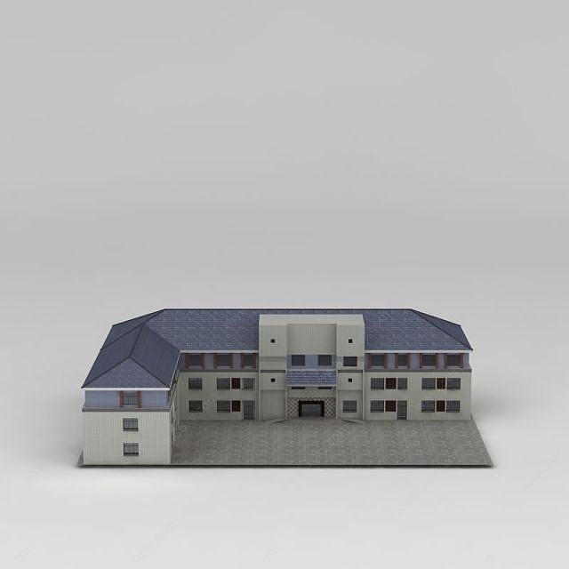 养老院3D模型