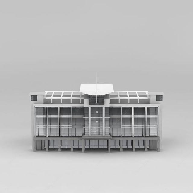 司法大楼3D模型