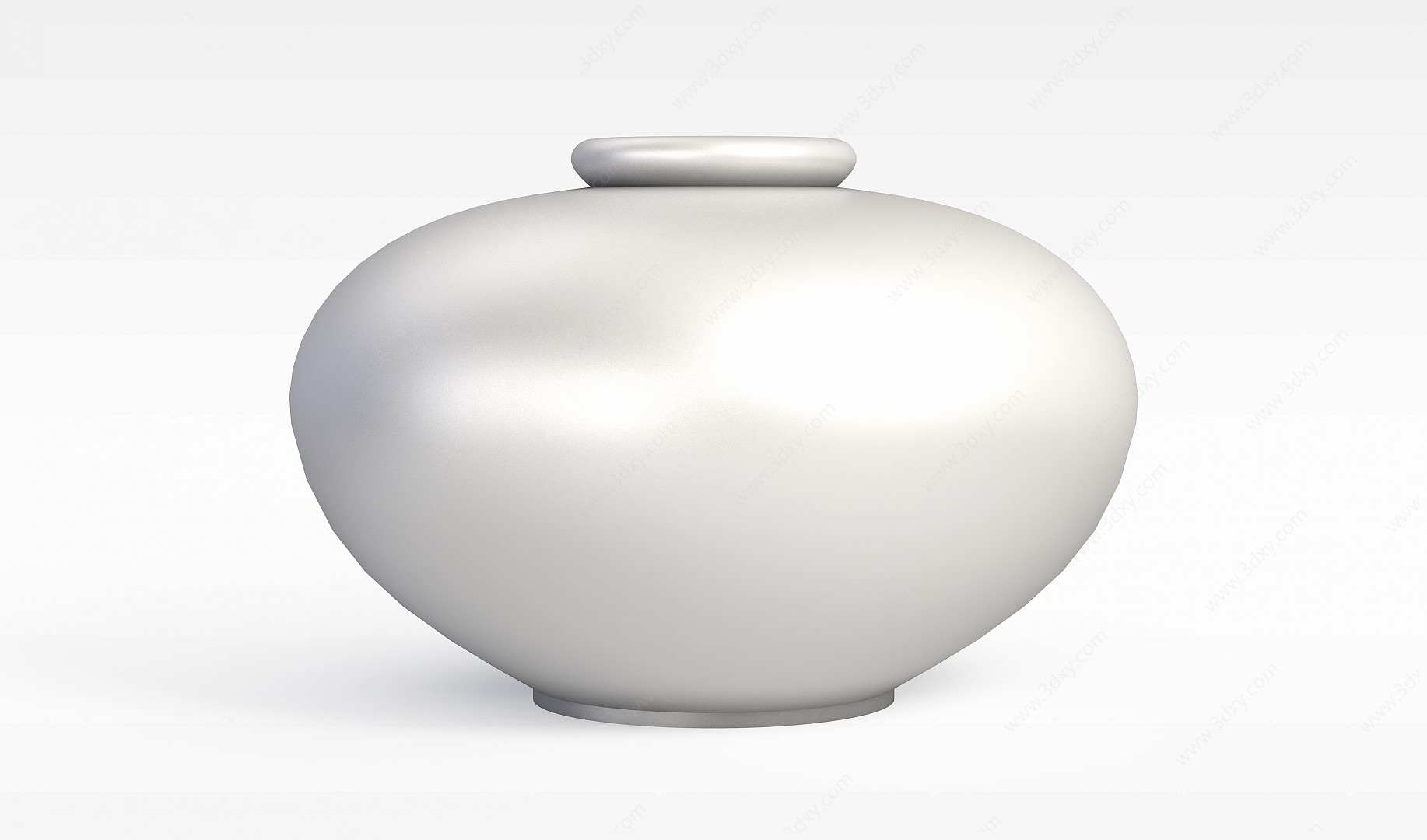 现代陶罐3D模型