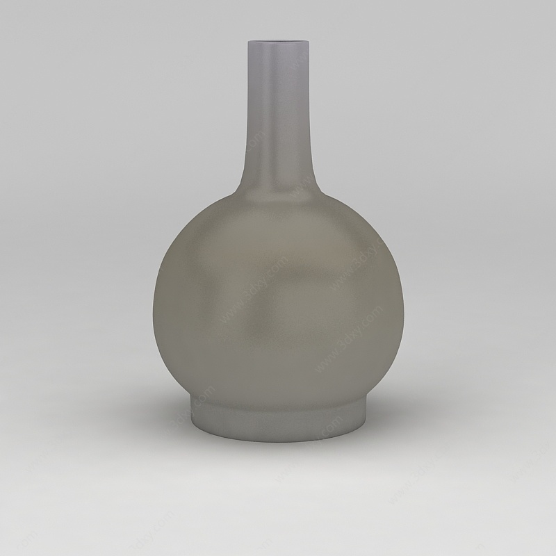 细口大肚花瓶3D模型
