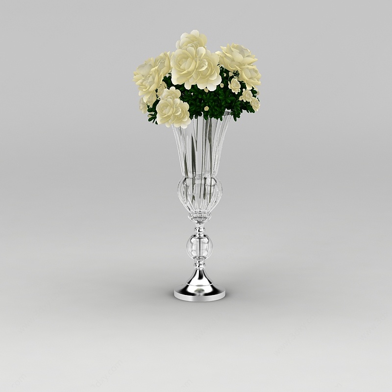 客厅装饰花瓶3D模型