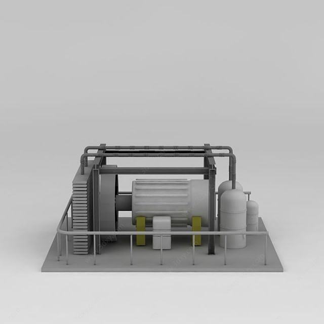 发电机3D模型