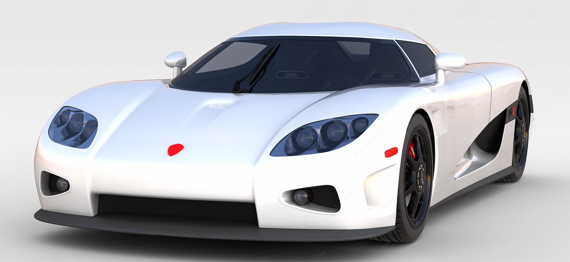 科尼赛克超级跑车3D模型