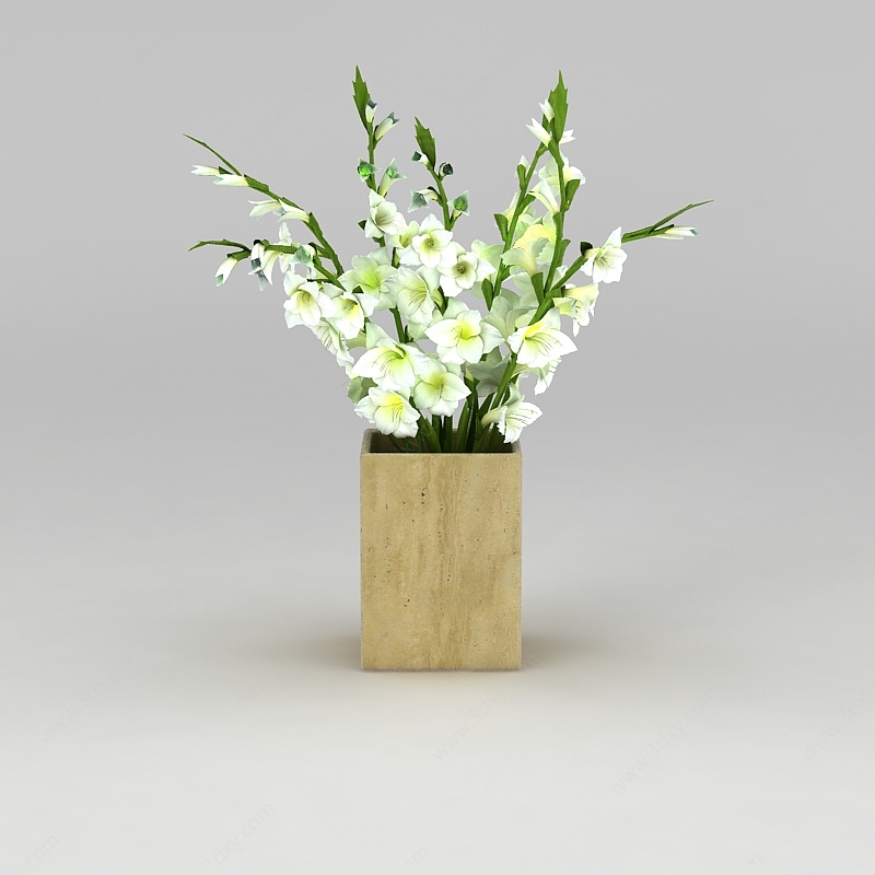 装饰花卉3D模型