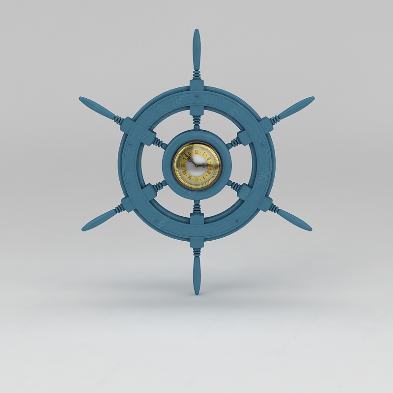 船舵装饰品3D模型