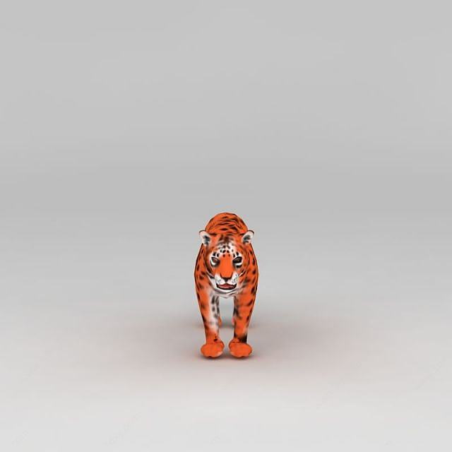 豹子3D模型