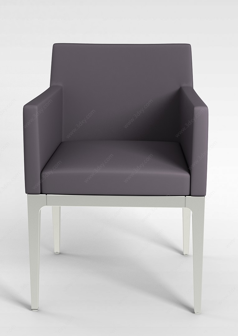 现代简约单椅3D模型