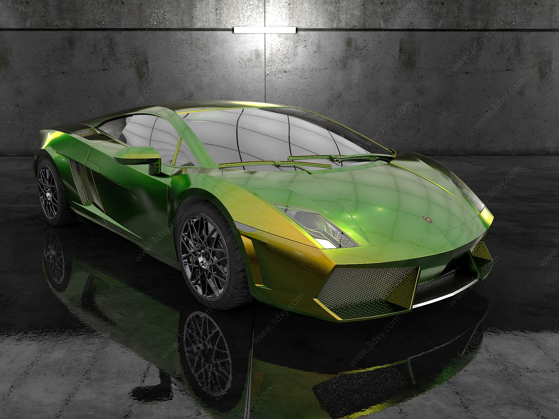 兰博基尼跑车3D模型