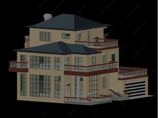 大别墅3D模型