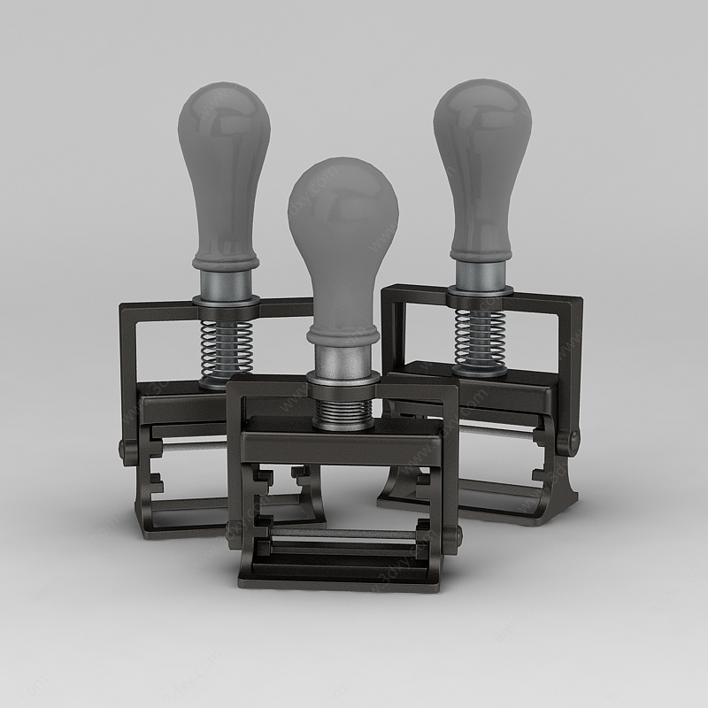 工业风灯具3D模型
