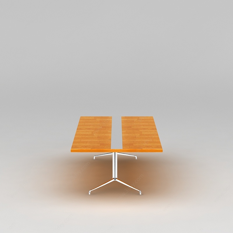 公司会议桌3D模型