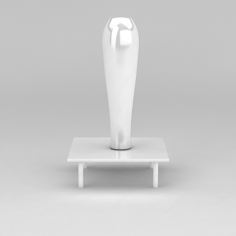 装饰花瓶摆件3D模型