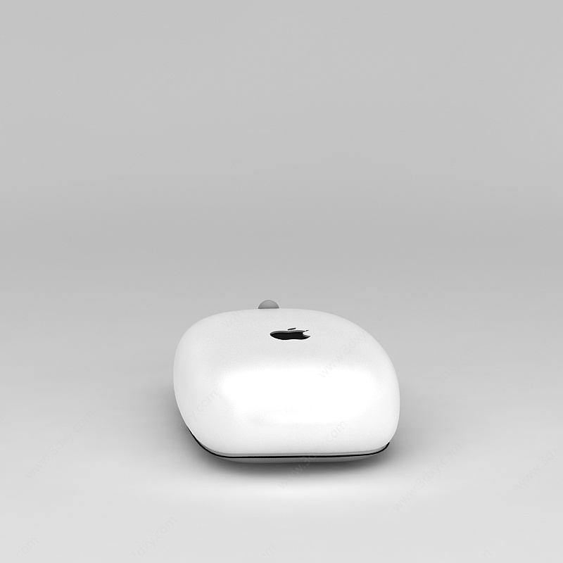 苹果无线鼠标3D模型