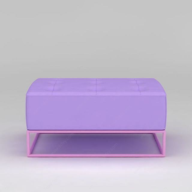 沙发椅坐垫3D模型