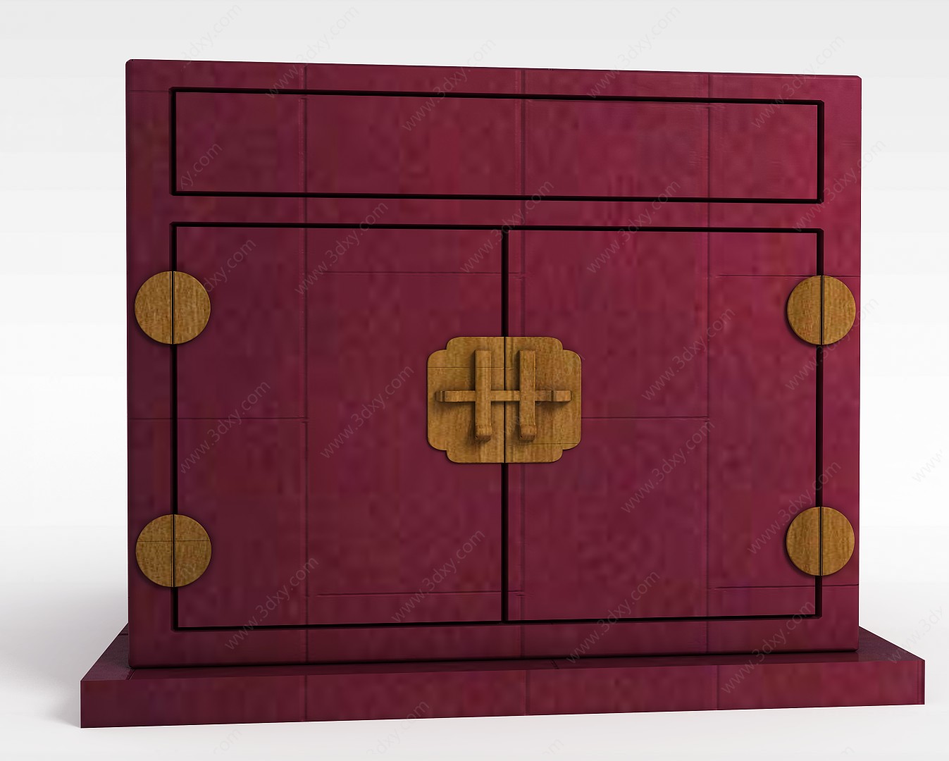 中式古典柜子3D模型