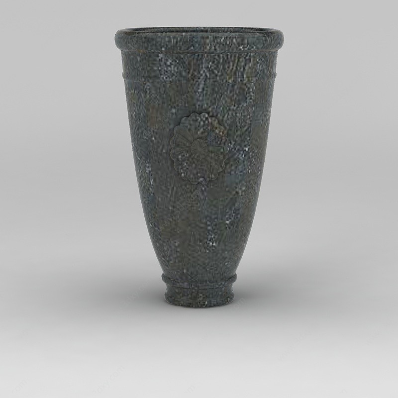 石头花瓶3D模型