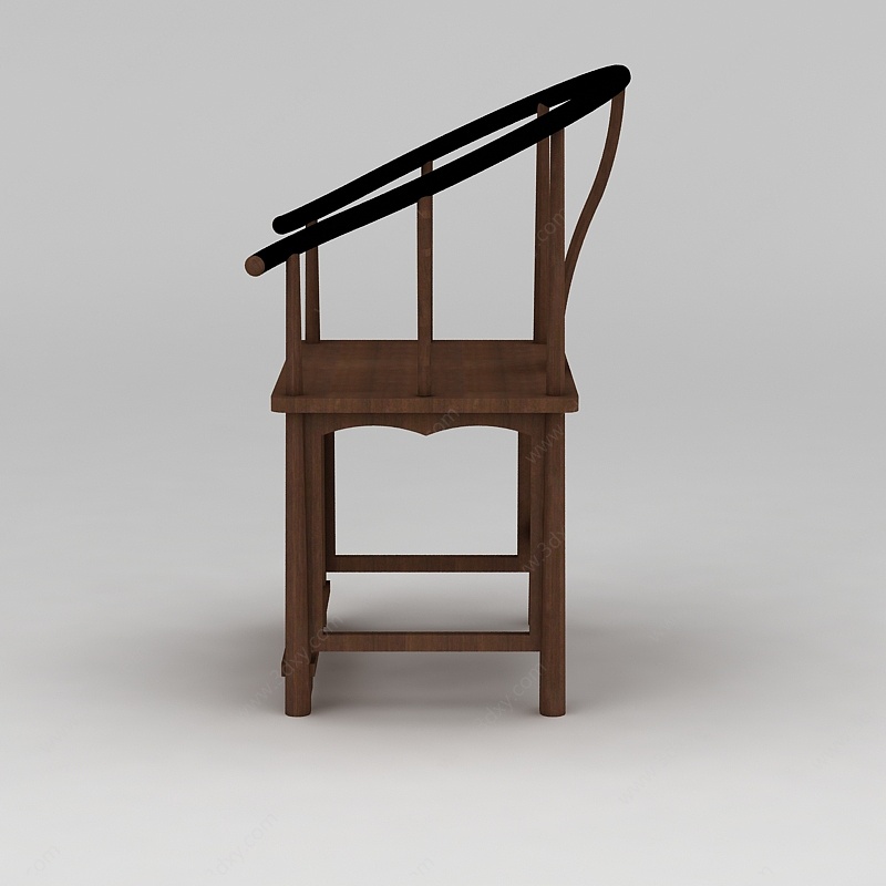 中式风格圈椅3D模型