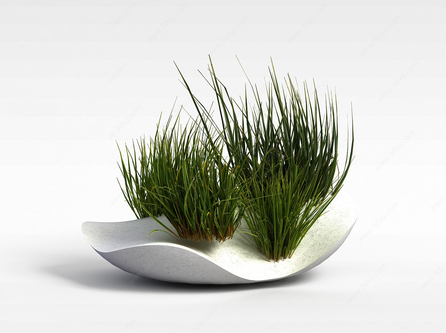 迷你绿植盆栽3D模型