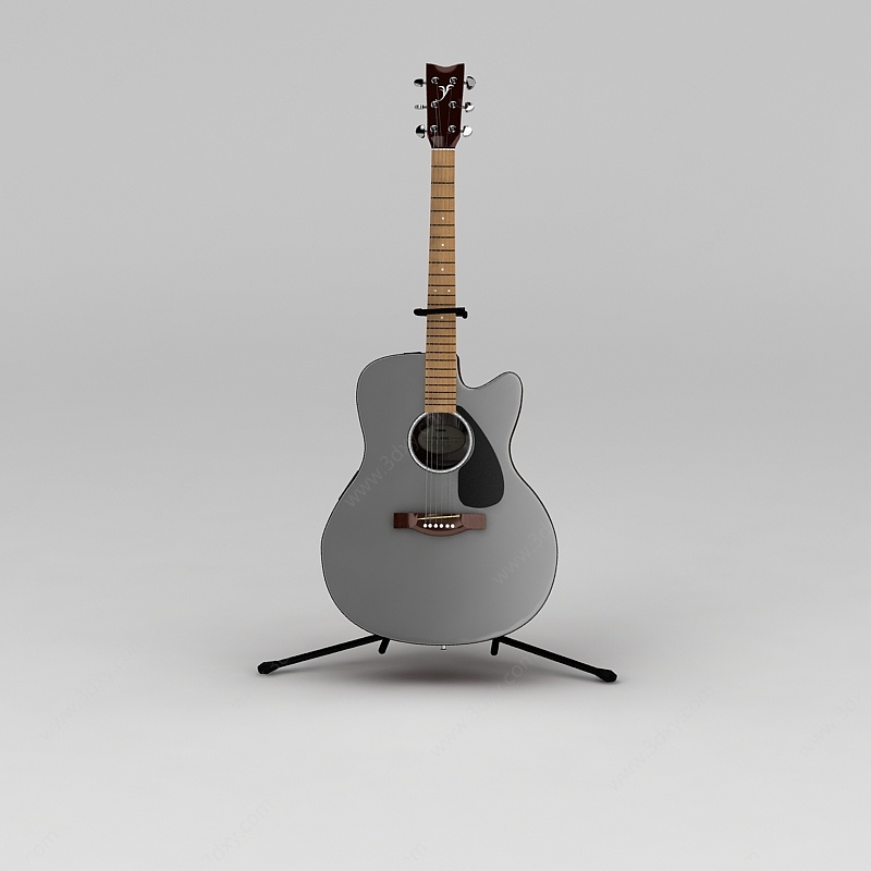 电吉他3D模型