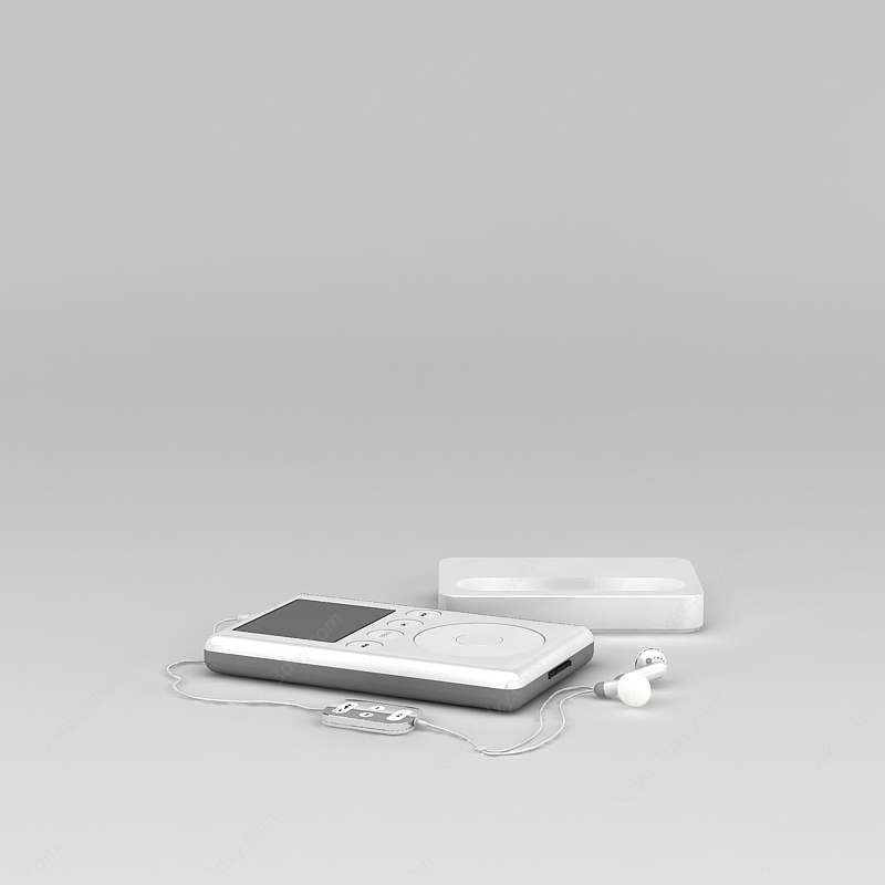 MP3音乐播放器3D模型