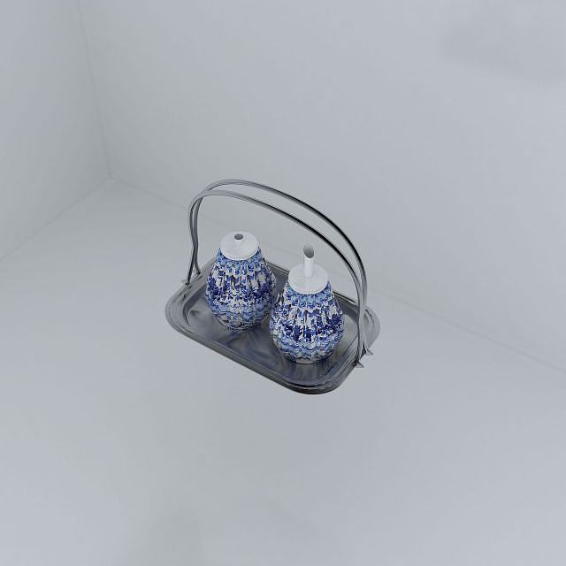 调料罐子3D模型