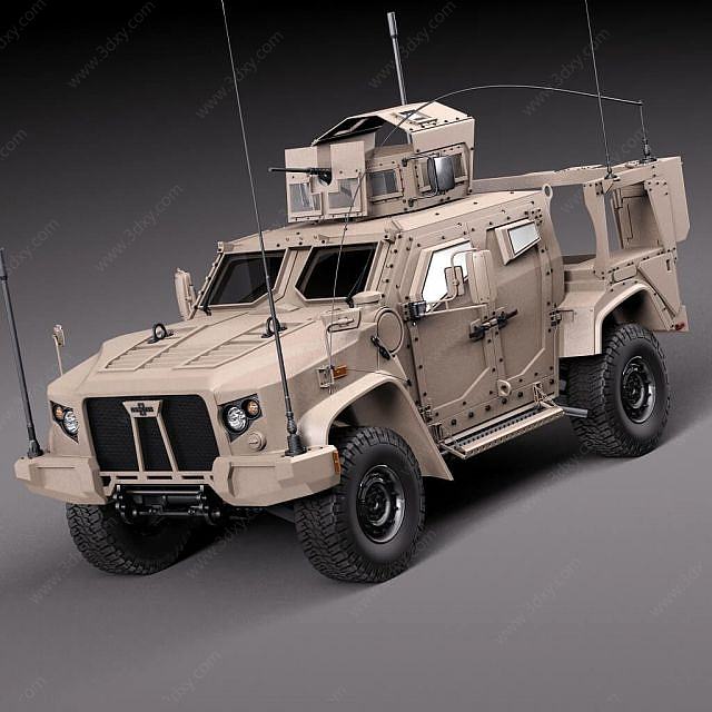 战车3D模型
