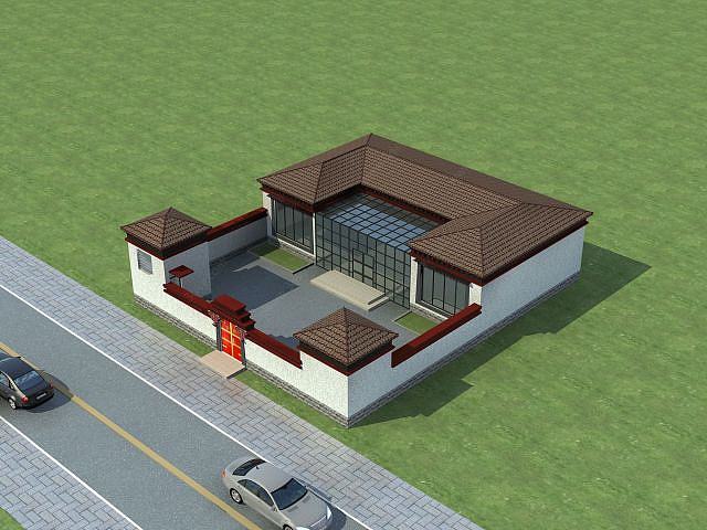 小房子3D模型