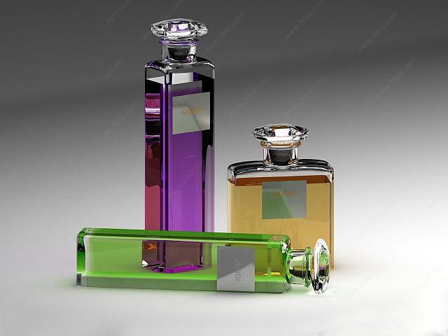 香水3D模型