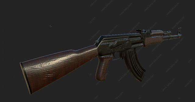 AK47枪械3D模型