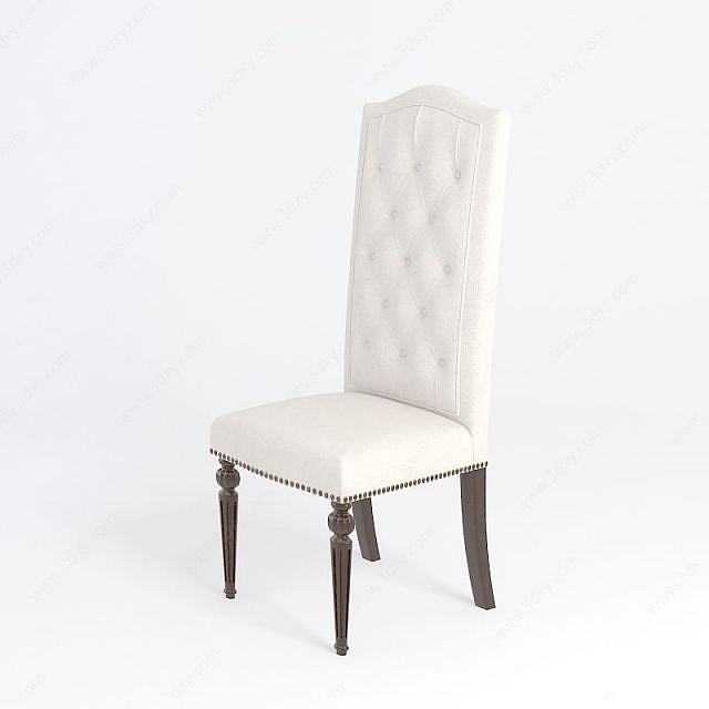 简欧椅子3D模型
