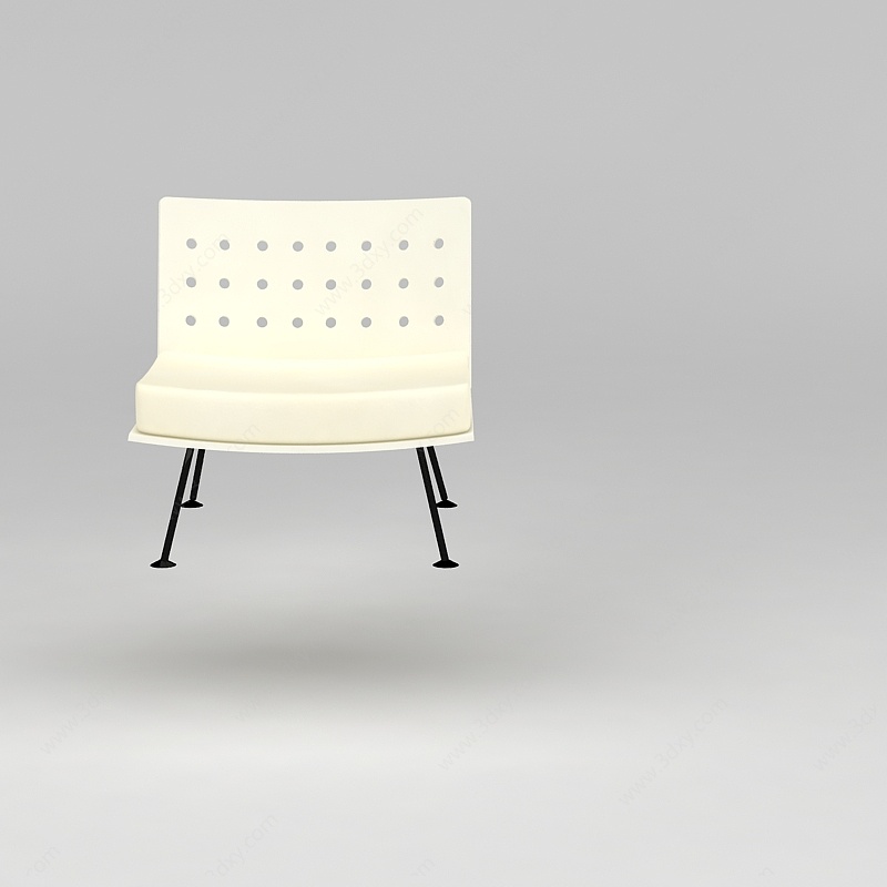 休息椅3D模型