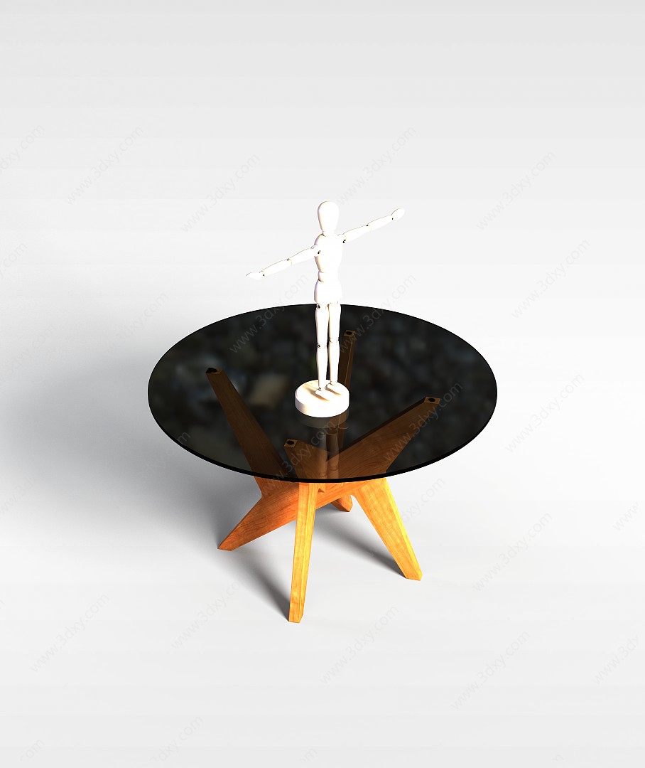 圆桌子3D模型