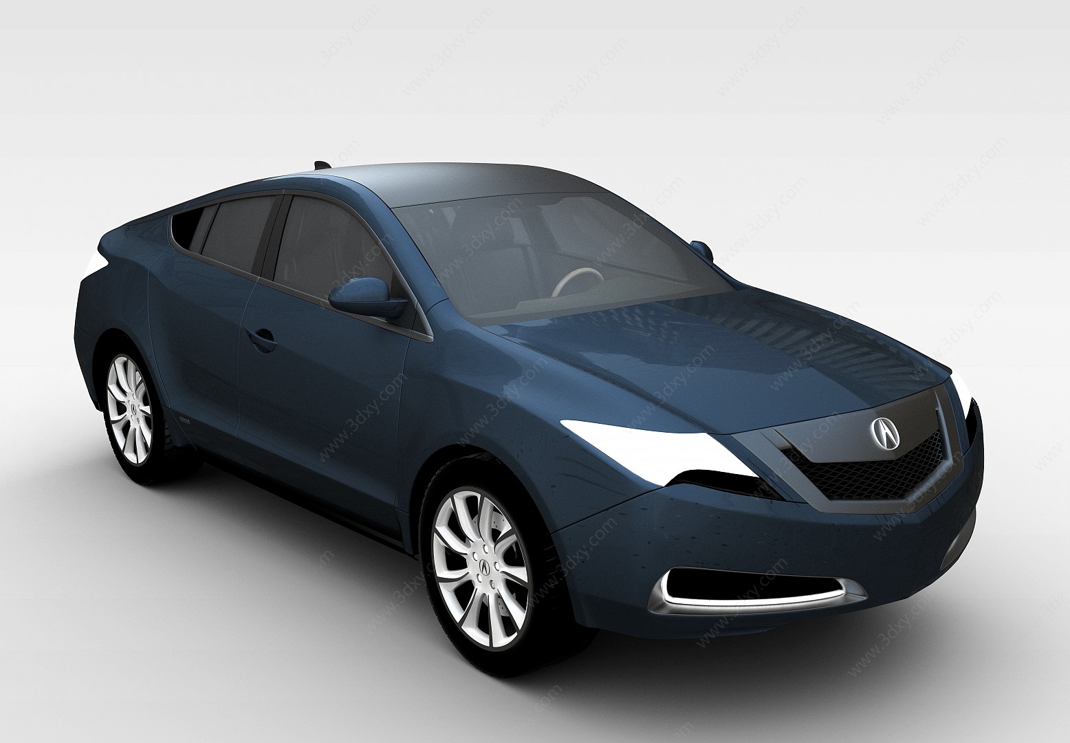 讴歌ZDX汽车2010款汽车3D模型