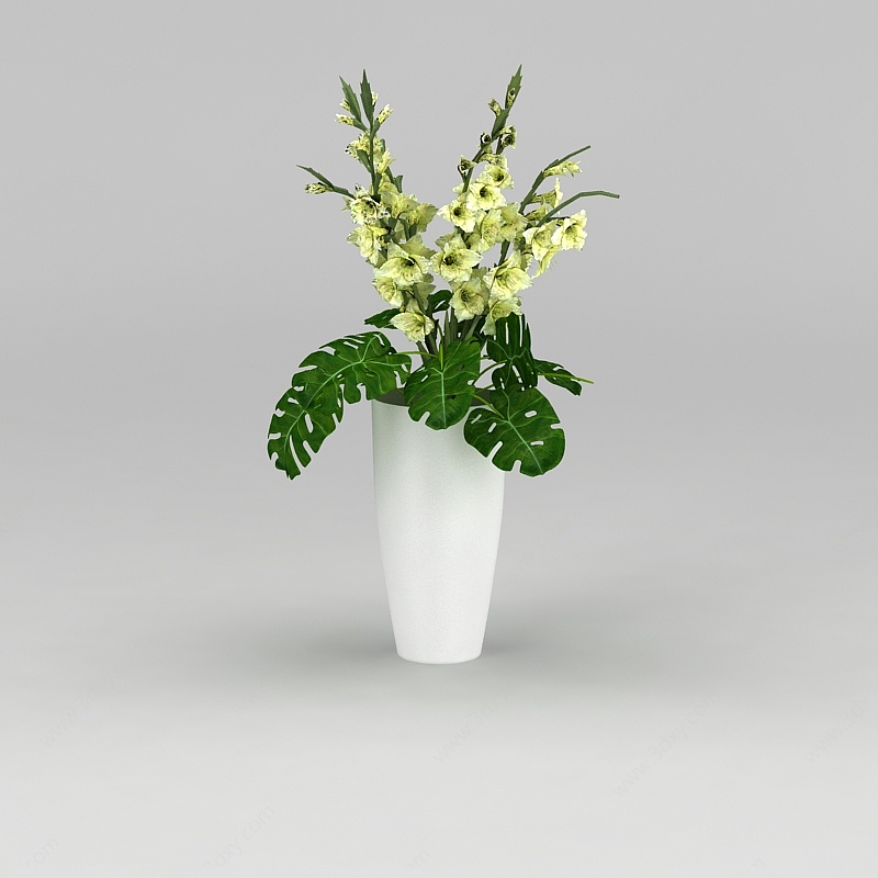 精美装饰花瓶3D模型
