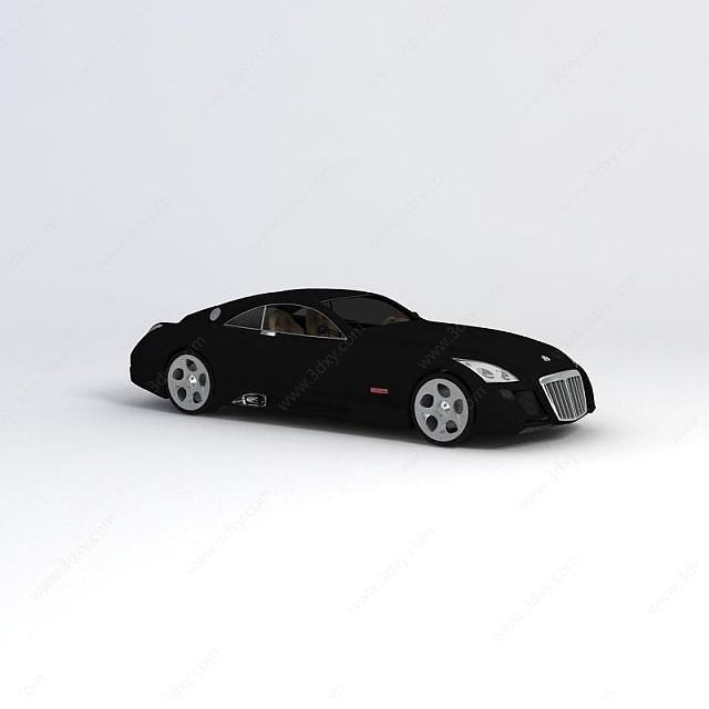 迈巴赫exelero汽车3D模型