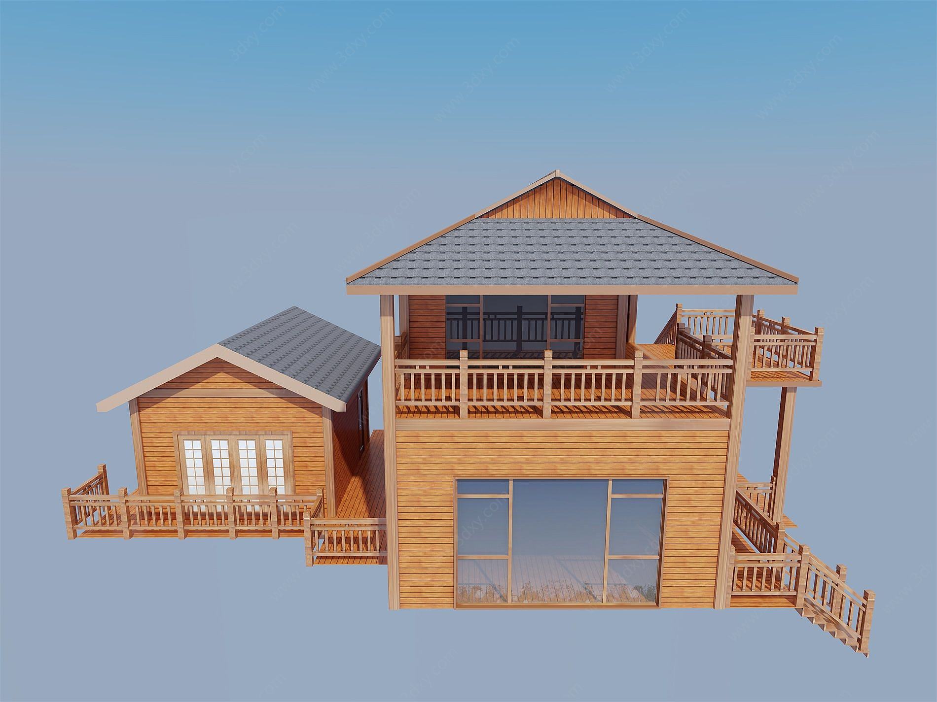 木屋3D模型