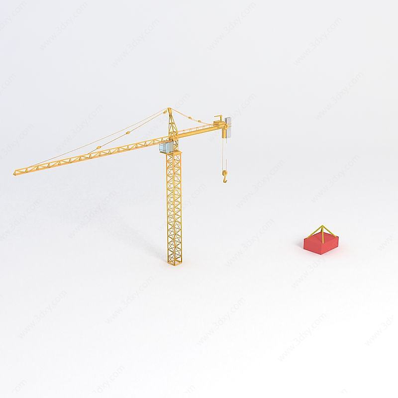 塔吊3D模型