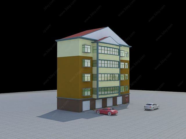 住宅带车库3D模型