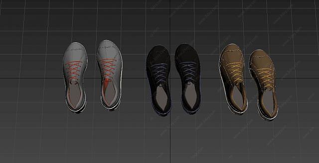 鞋子3D模型