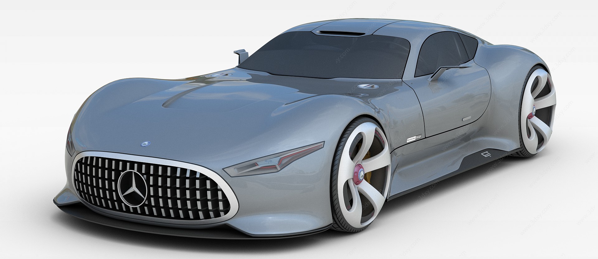 奔驰超跑汽车3D模型